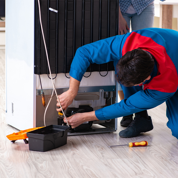 how much do you charge for refrigerator repair services in Alliance